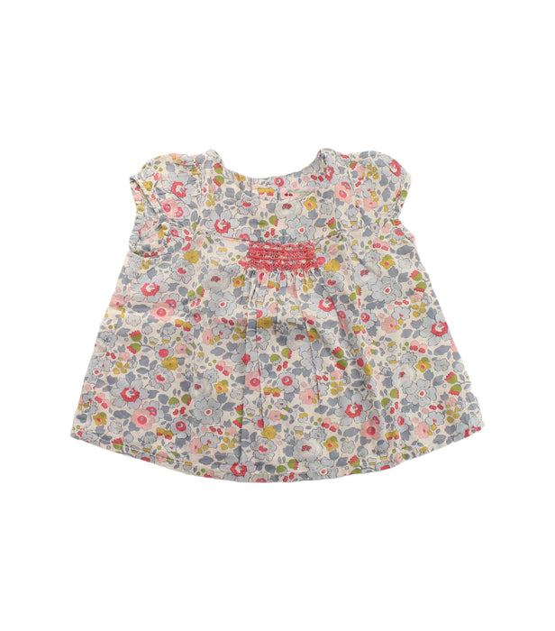 A Multicolour Short Sleeve Tops from Bonpoint in size 6-12M for girl. (Front View)