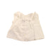 A White Sleeveless Tops from Bonpoint in size 6-12M for girl. (Back View)