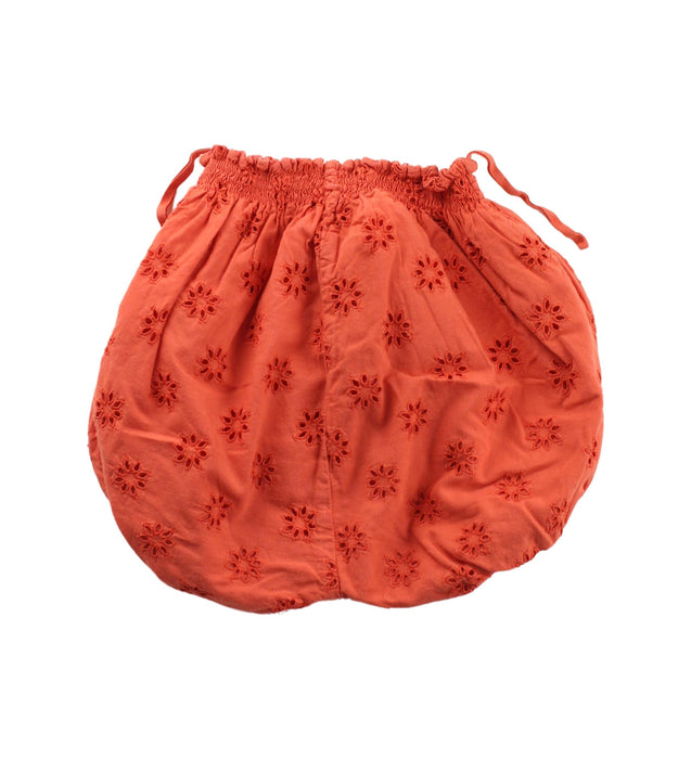 A Orange Bloomers from Knot in size 3T for girl. (Back View)