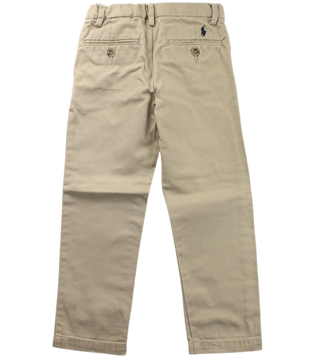 A Beige Casual Pants from Polo Ralph Lauren in size 4T for boy. (Back View)