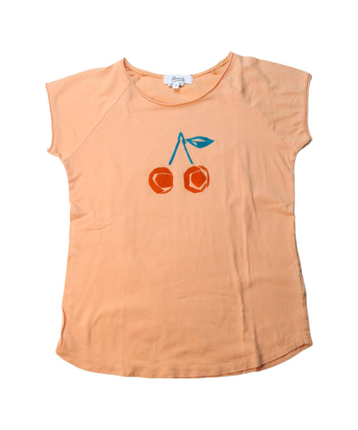 A Orange Short Sleeve T Shirts from Bonpoint in size 12Y for girl. (Front View)