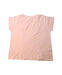 A Peach Short Sleeve T Shirts from Emile et Ida in size 12Y for girl. (Back View)