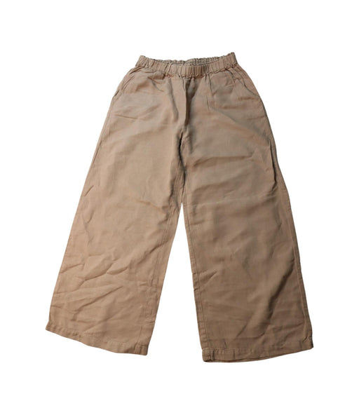 A Brown Casual Pants from 01/212468 MINGO in size 10Y for girl. (Front View)