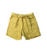 A Yellow Shorts from Bonpoint in size 10Y for girl. (Front View)