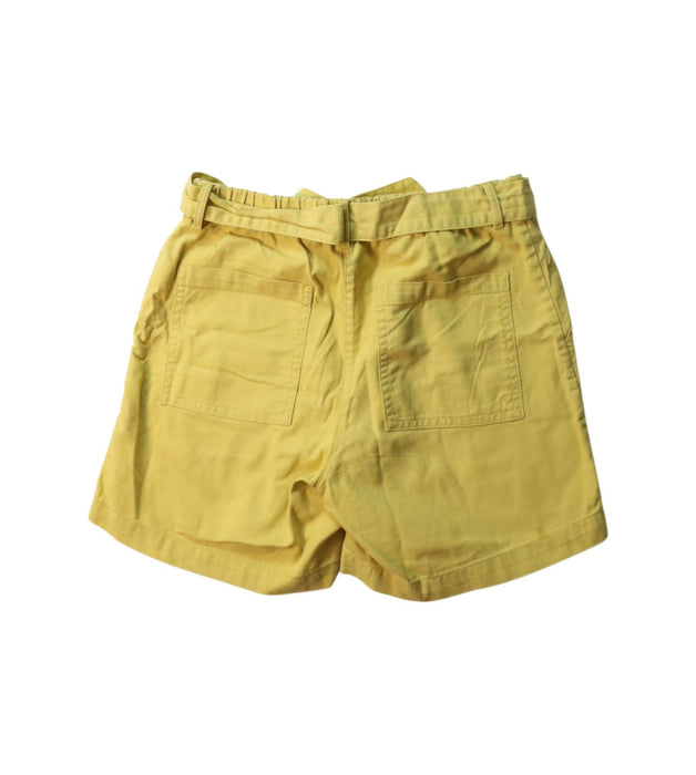 A Yellow Shorts from Bonpoint in size 10Y for girl. (Back View)