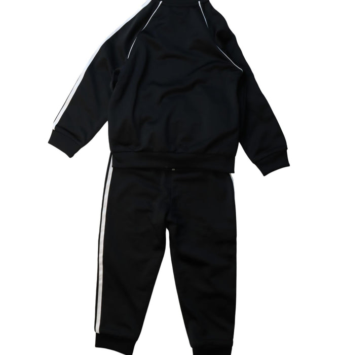 A Black Pants Sets from Adidas in size 2T for neutral. (Back View)