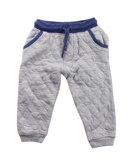 A Blue Sweatpants from Purebaby in size 12-18M for boy. (Front View)