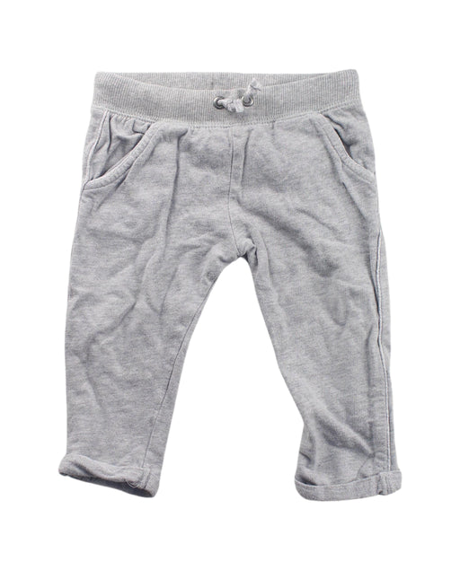 A Grey Sweatpants from Purebaby in size 12-18M for girl. (Front View)
