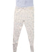 A White Leggings from Purebaby in size 12-18M for girl. (Front View)