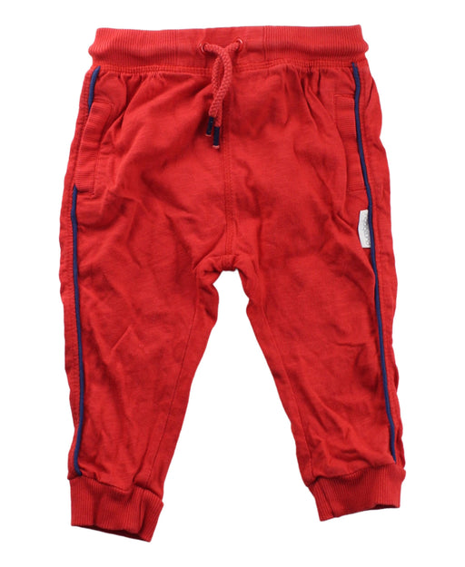 A Red Sweatpants from Purebaby in size 12-18M for boy. (Front View)