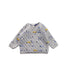 A Grey Puffer/Quilted Jackets from Purebaby in size 12-18M for boy. (Front View)