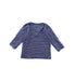 A Blue Long Sleeve Tops from Purebaby in size 12-18M for boy. (Back View)