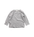 A Grey Long Sleeve T Shirts from Purebaby in size 12-18M for boy. (Front View)