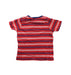A Red Short Sleeve T Shirts from Purebaby in size 12-18M for boy. (Back View)