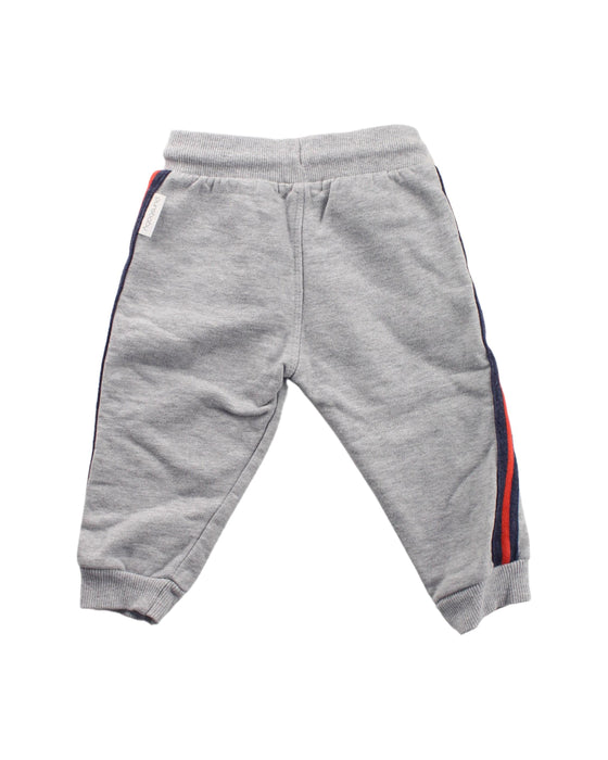 A Grey Sweatpants from Purebaby in size 6-12M for boy. (Back View)