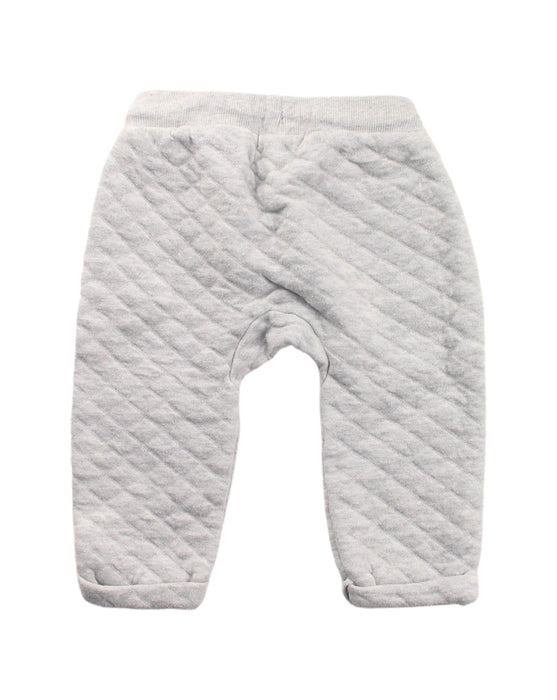 A White Sweatpants from Purebaby in size 6-12M for neutral. (Back View)