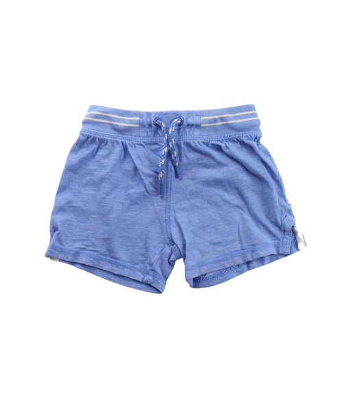 A Blue Shorts from Purebaby in size 18-24M for girl. (Front View)