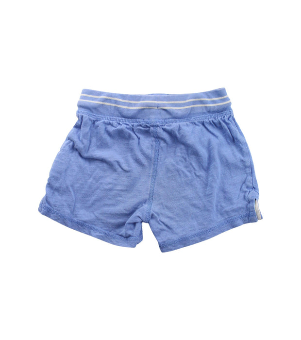 A Blue Shorts from Purebaby in size 18-24M for girl. (Back View)