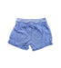 A Blue Shorts from Purebaby in size 18-24M for girl. (Back View)