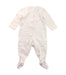 A White Onesies from Chicco in size 3-6M for boy. (Back View)