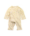 A Yellow Long Sleeve Jumpsuits from Organic Mom in size 0-3M for girl. (Front View)