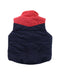 A Blue Outerwear Vests from Seed in size 6-12M for boy. (Back View)