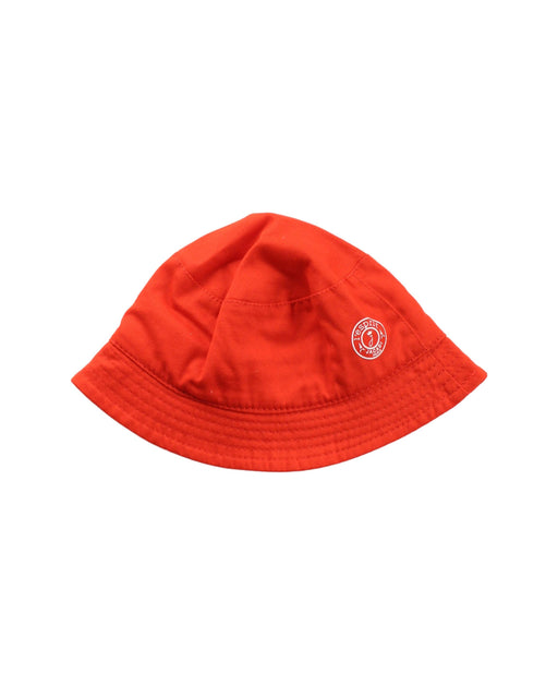 A Red Sun Hats from Jacadi in size O/S for neutral. (Front View)