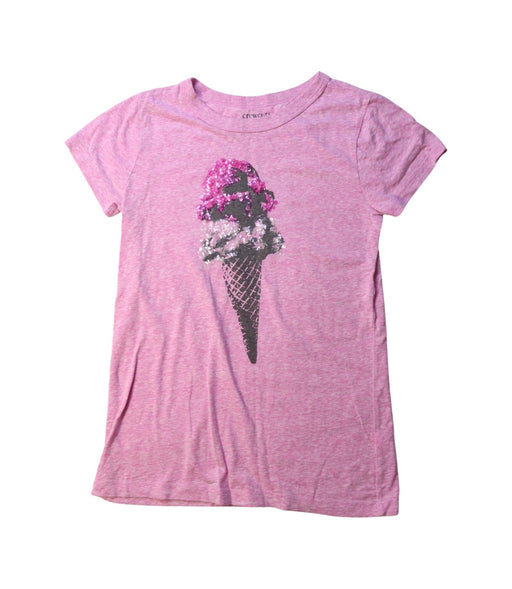 A Multicolour Short Sleeve T Shirts from Crewcuts in size 12Y for girl. (Front View)