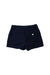 A Navy Shorts from Crewcuts in size 7Y for girl. (Back View)