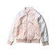 A Pink Lightweight Jackets from Seed in size 7Y for girl. (Front View)