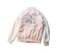 A Pink Lightweight Jackets from Seed in size 7Y for girl. (Back View)
