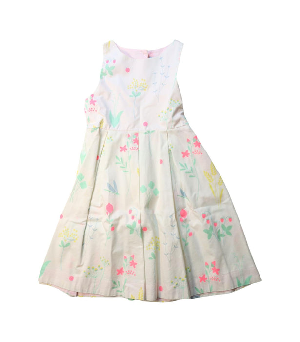 A Multicolour Sleeveless Dresses from Jacadi in size 8Y for girl. (Front View)