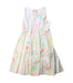 A Multicolour Sleeveless Dresses from Jacadi in size 8Y for girl. (Back View)