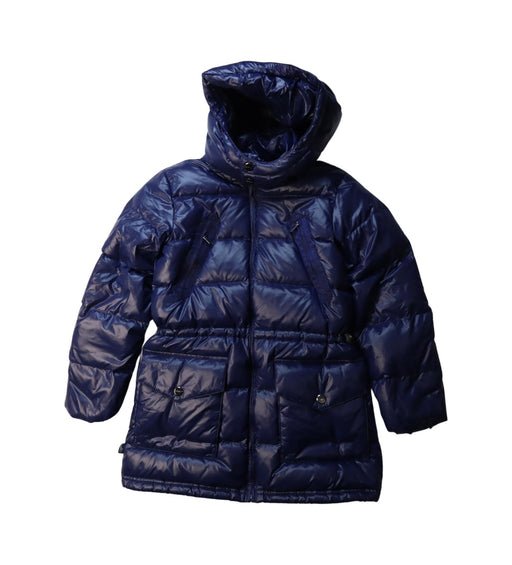 A Blue Puffer/Quilted Coats & Outerwear from Polo Ralph Lauren in size 7Y for neutral. (Front View)