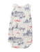 A Multicolour Sleeveless Bodysuits from Petit Bateau in size 0-3M for boy. (Back View)