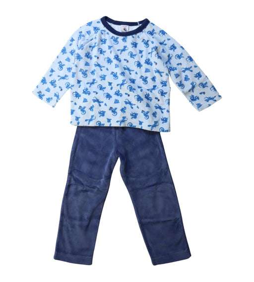 A Multicolour Pyjama Sets from Petit Bateau in size 2T for boy. (Front View)