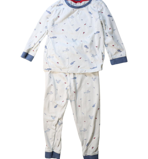 A Multicolour Pyjama Sets from The Little White Company in size 2T for boy. (Front View)