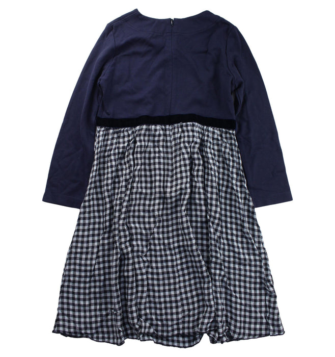 A Blue Long Sleeve Dresses from I Pinco Pallino in size 10Y for girl. (Back View)