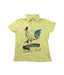 A Yellow Short Sleeve Polos from I Pinco Pallino in size 10Y for boy. (Front View)