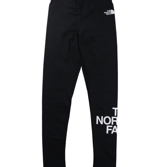 A Black Leggings from The North Face in size 12Y for girl. (Front View)