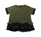 A Green Short Sleeve Tops from Diesel in size 10Y for girl. (Front View)