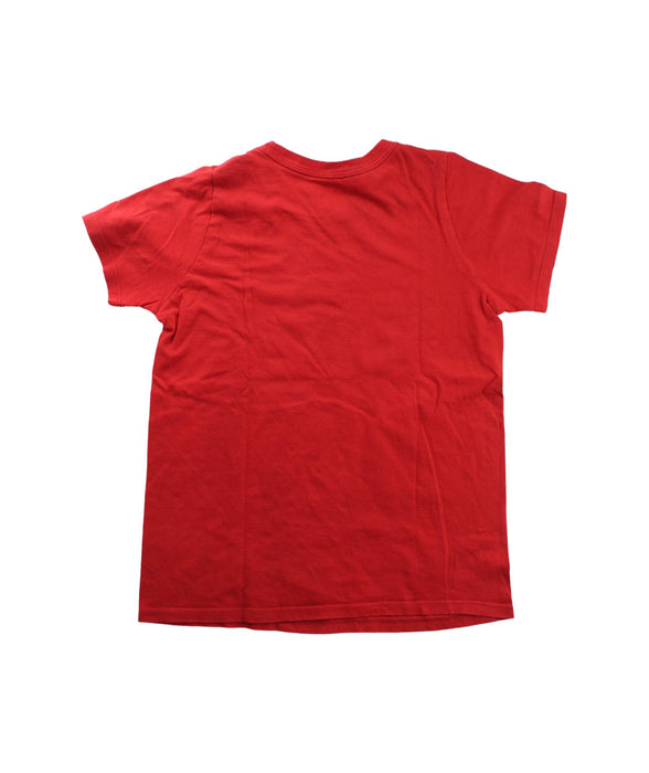 A Red Short Sleeve T Shirts from Nike in size 7Y for neutral. (Back View)