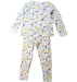 A Multicolour Pyjama Sets from Petit Bateau in size 4T for boy. (Back View)