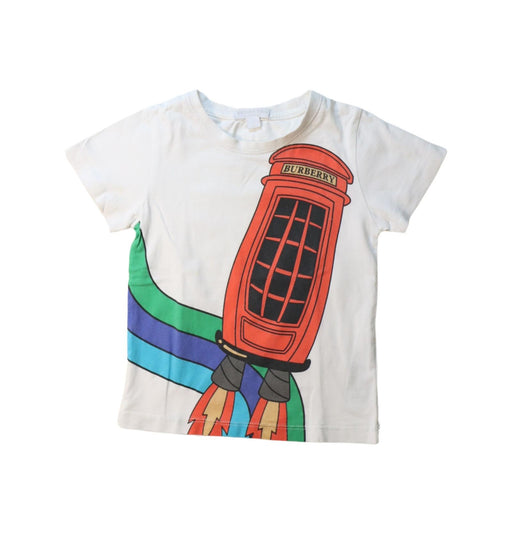 A Multicolour Short Sleeve T Shirts from Burberry in size 3T for boy. (Front View)