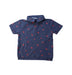 A Red Short Sleeve Polos from The Little White Company in size 2T for boy. (Front View)