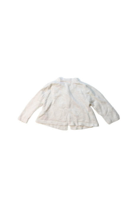 A White Cardigans from Jojo Maman Bébé in size 3-6M for neutral. (Back View)