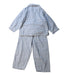 A Blue Pyjama Sets from The Little White Company in size 2T for boy. (Back View)