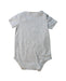 A Grey Short Sleeve Bodysuits from The Little White Company in size 12-18M for boy. (Back View)