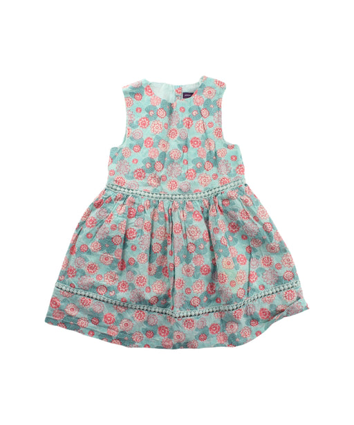 A Green Sleeveless Dresses from Sergent Major in size 3T for girl. (Front View)