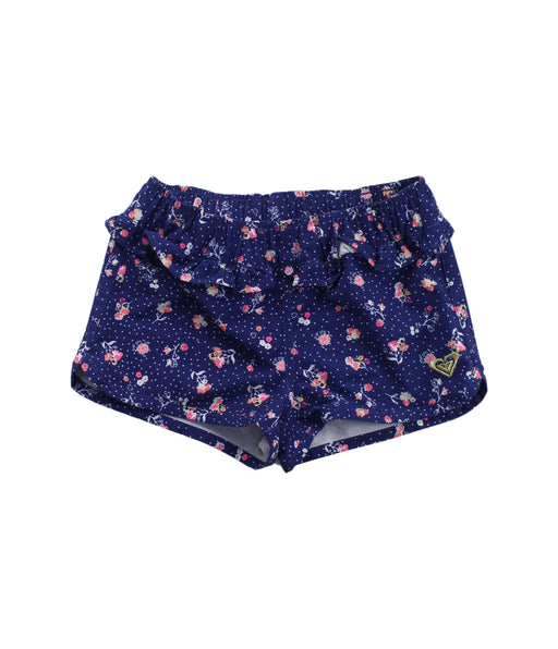 A Blue Shorts from Roxy in size 5T for girl. (Front View)